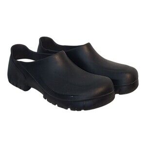BIRKENSTOCK A640 Professional Polyurethane Non-Slip Black Clog Mens Sz 46 US 13